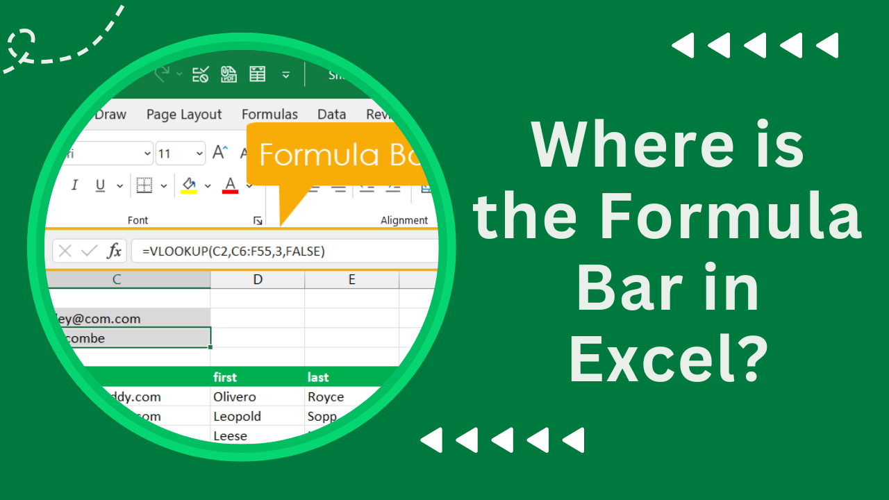Where is the Formula Bar in Excel? Earn & Excel