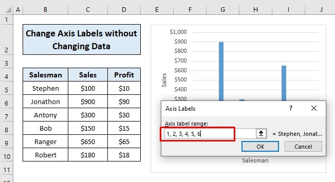 How to Change X-Axis Labels in Excel – Horizontal Axis - Earn and Excel