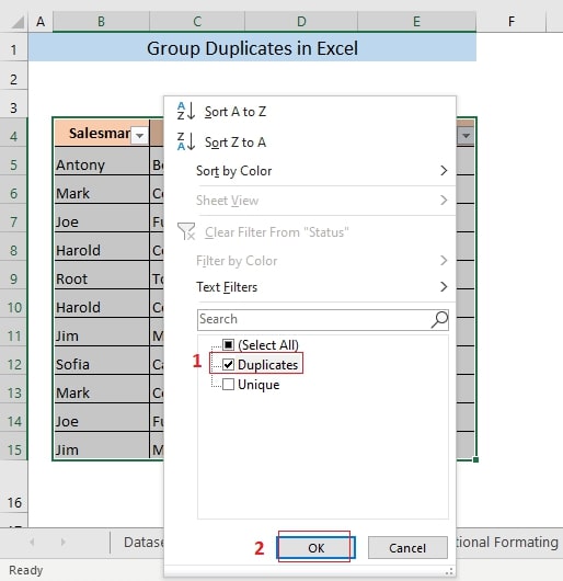 How to Group Duplicates in Excel Merge Duplicate Values Earn and Excel