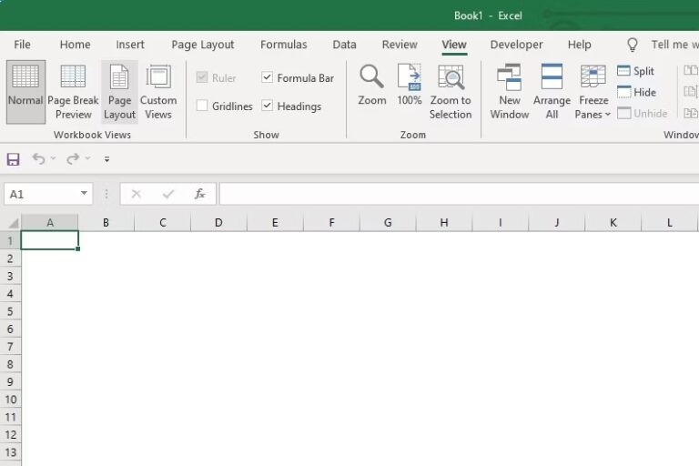 How to Remove Gridlines in Excel Hide Gridlines on a Worksheet Earn
