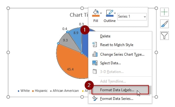 How to Add Percentages to Pie Chart in Excel – Display Percentage on
