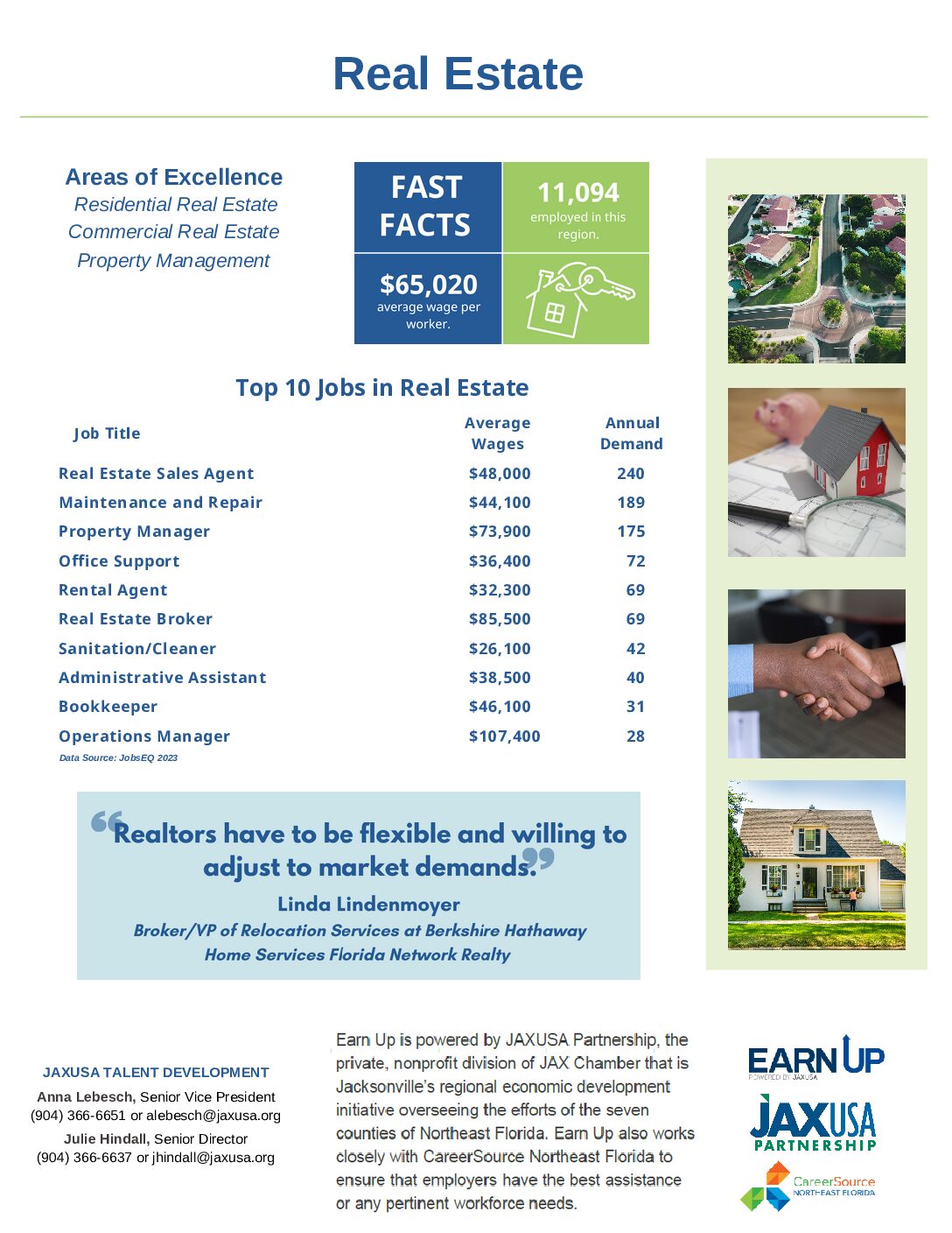 Career Pathways Real Estate Earn Up
