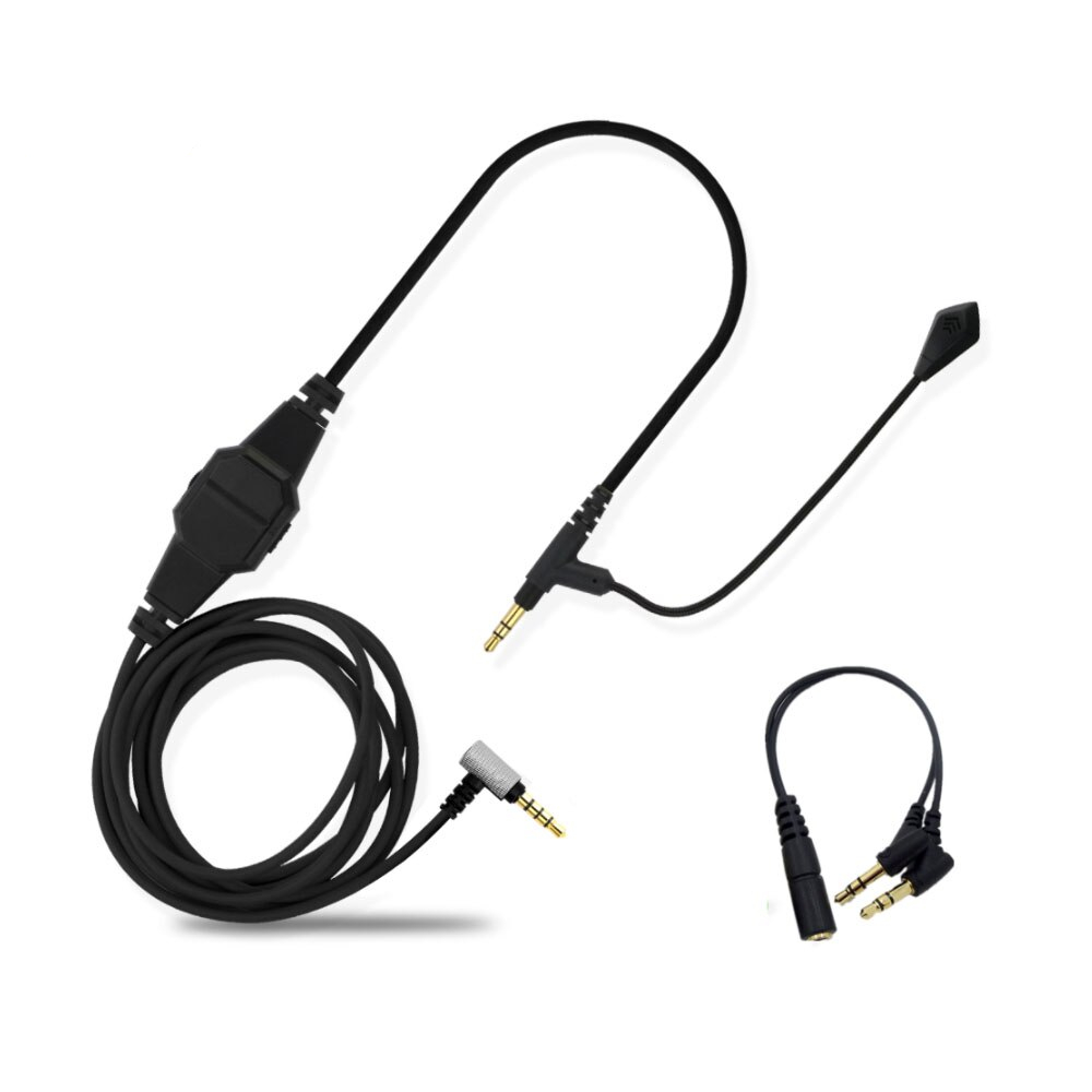 3.5mm to 2.5mm Male Cable BOSE 700 NC700 Headphone Boom Mic Vol Audio