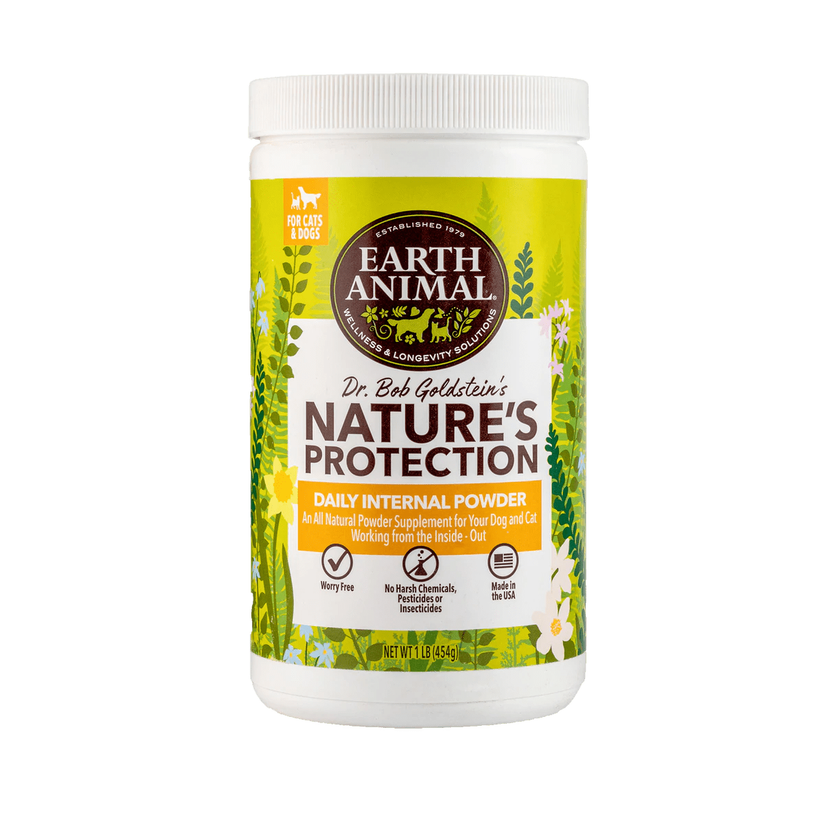 Nature’s Protection™ Flea & Tick Daily Internal Powder Earth Animal