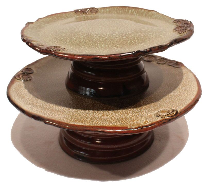 Extra Large Cake Plate Earthborn Pottery