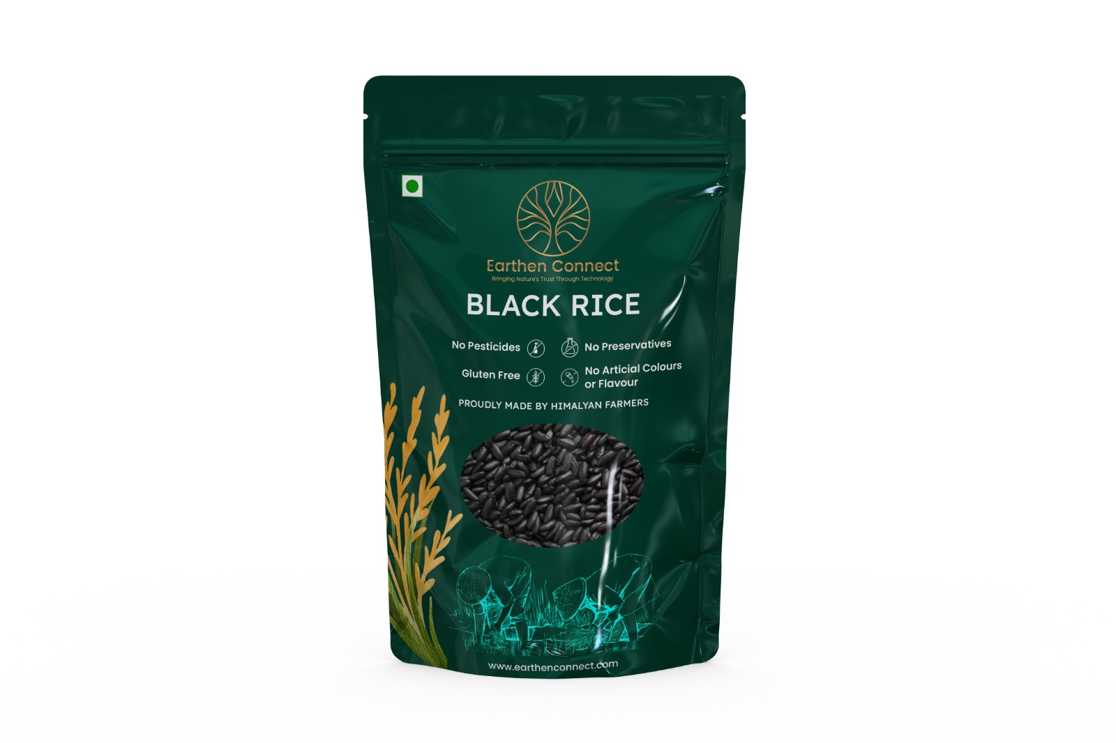 Black Rice Earthen Connect