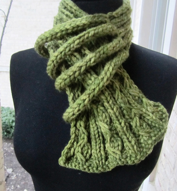 Let's Neck/ Scarf Pattern by SheKnits, Earthfaire