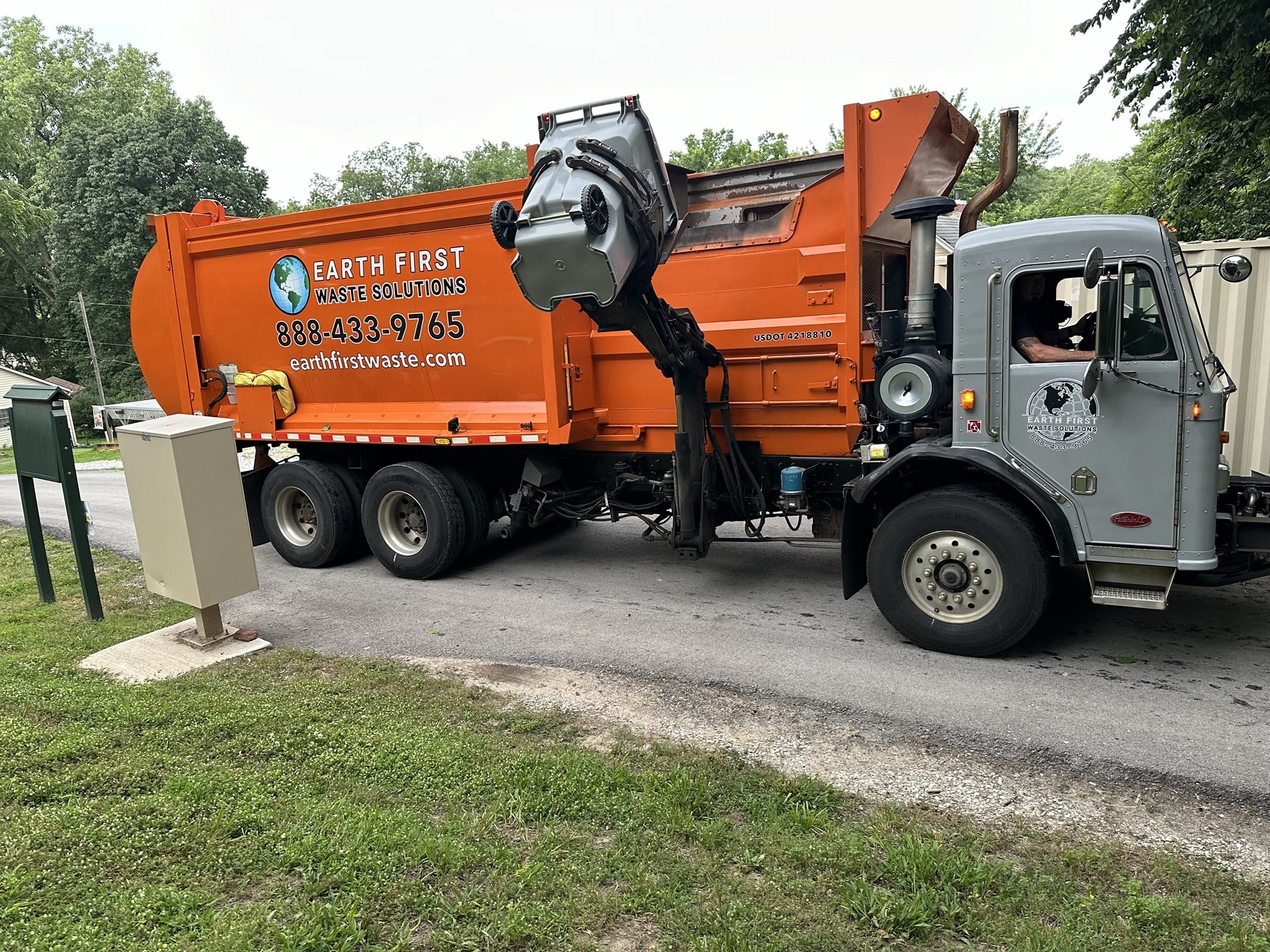 Reliable Trash Collection Services Earth First Waste