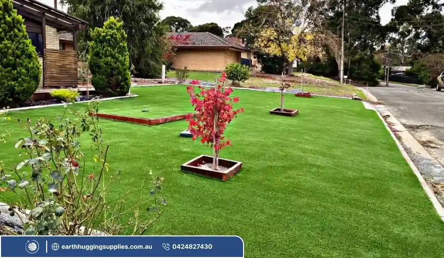 How do I prevent weeds from growing through my artificial lawn? earthhuggingsupplies