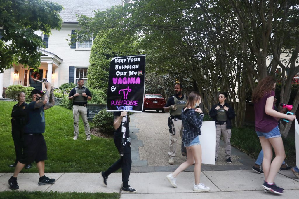 Protesting Outside of Supreme Court Justices' Homes is Fine, Actually