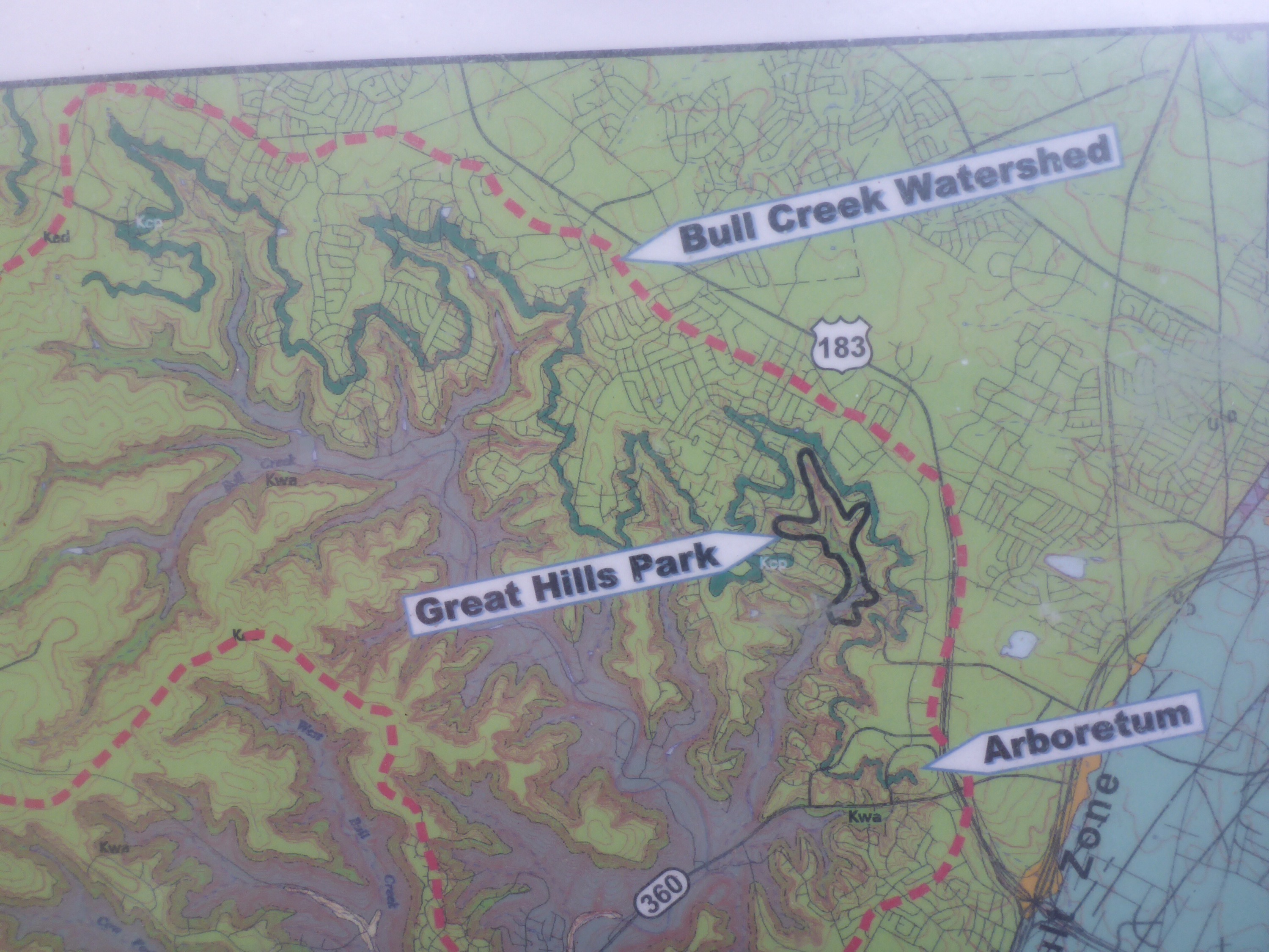 Great Hills Park Trail Map « earthrobert