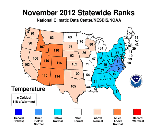2012 set to be warmest year ever in US Earth EarthSky