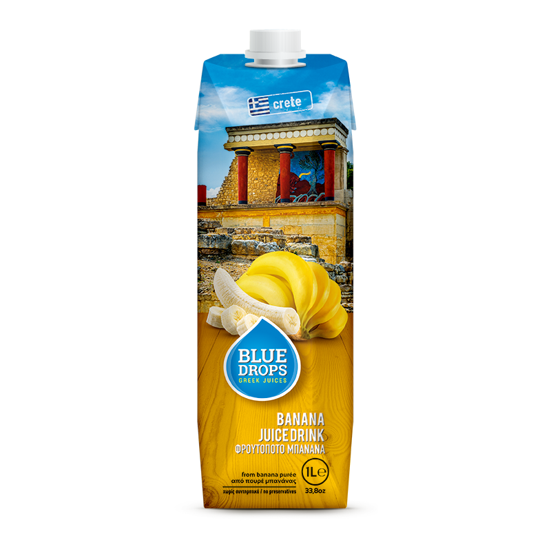 BANANA JUICE DRINK 100 Natural Juices Fresh made EASA®