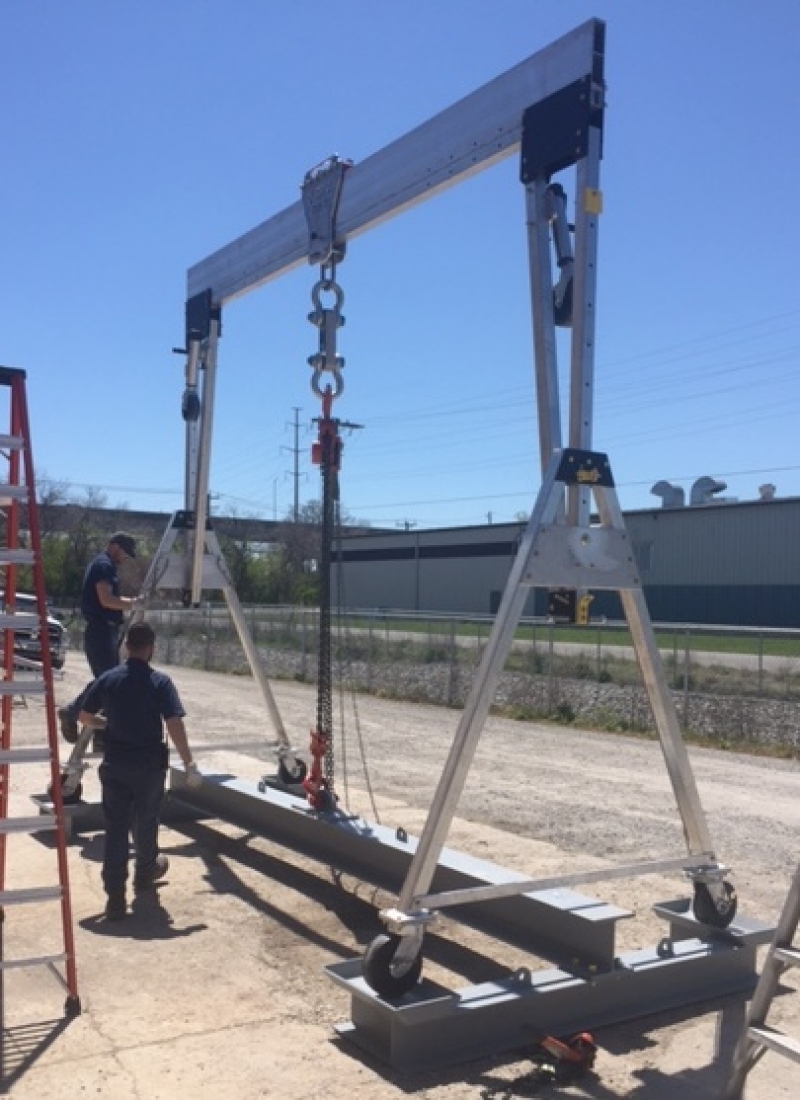 The 7.5 Tonne Aluminum Gantry Crane is Here Blog eme