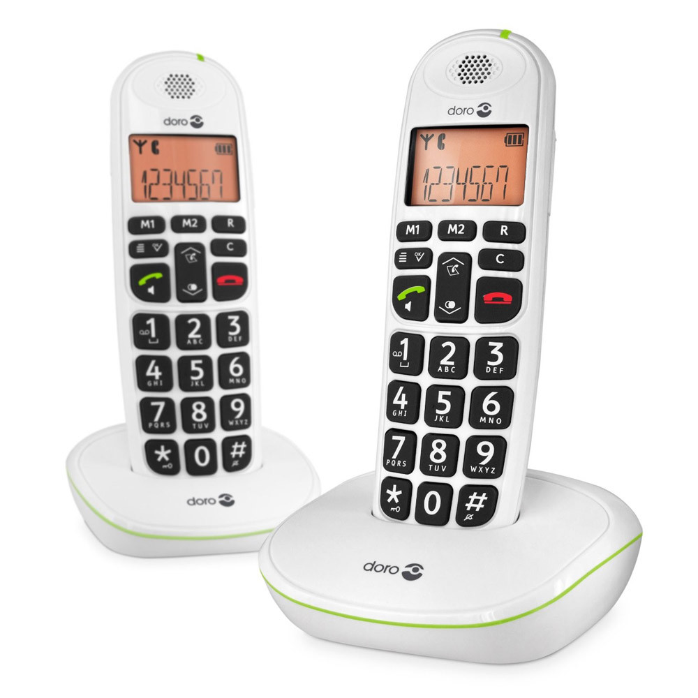 Doro Cordless Twin Pack 100w Easiphones