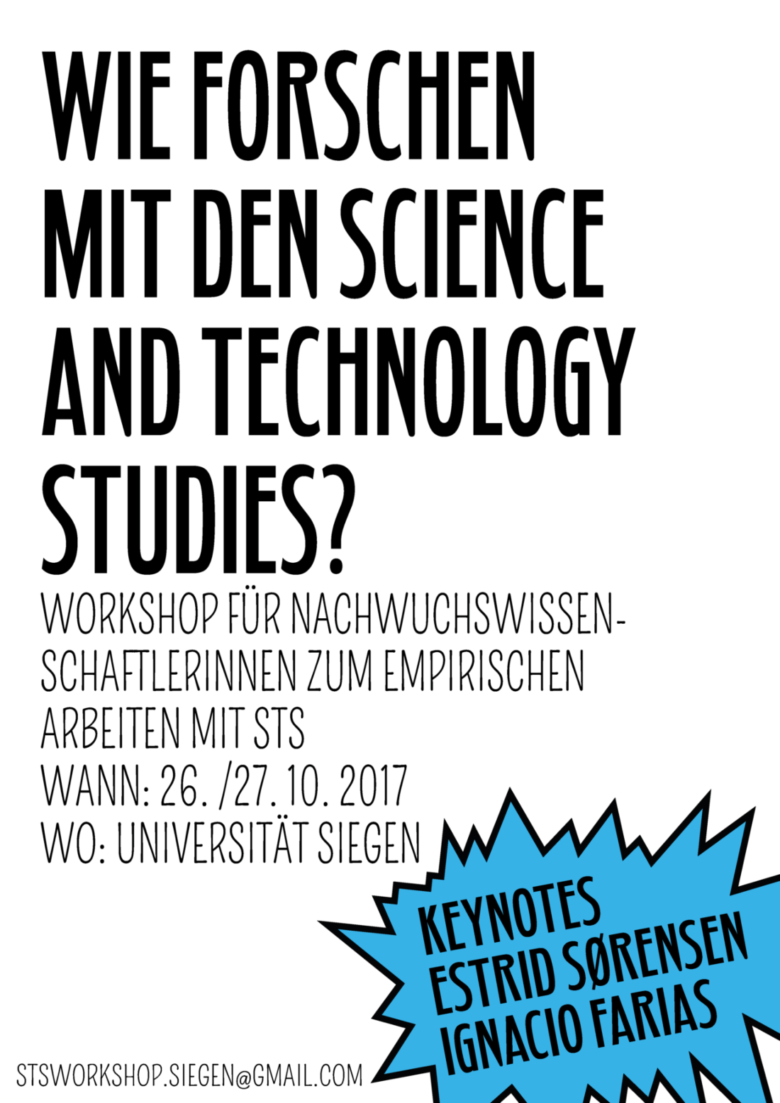 “How to do research with Science and Technology Studies?”