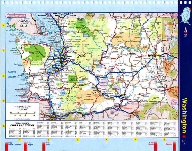 Map of Western Washington Google My Maps