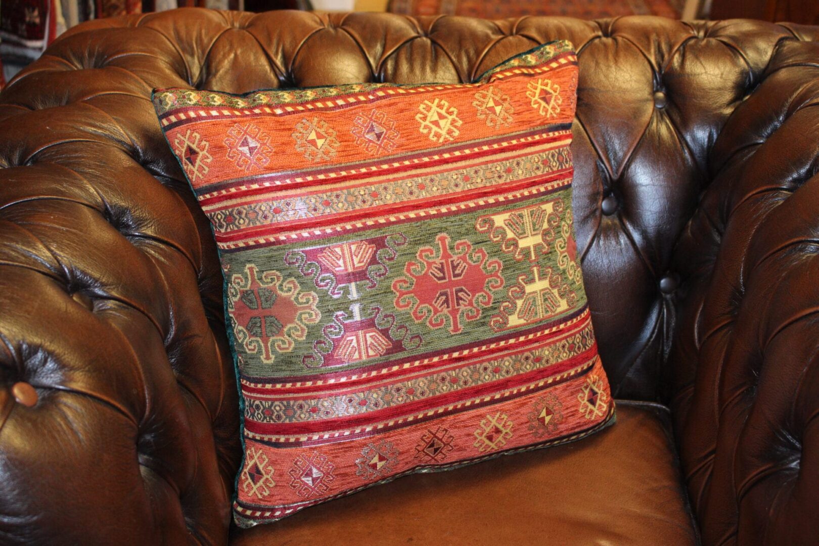 Kilim Style Cushion Eastbourne Rug Gallery