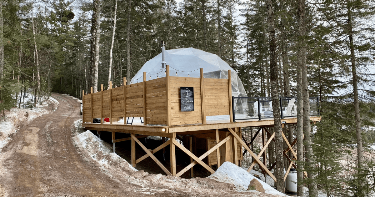 Experiencing New Brunswick's Balsam Ridge Forest Domes East Coast Mermaid