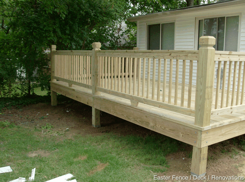 Custom Wood Deck 1 Easter Fence St. Louis