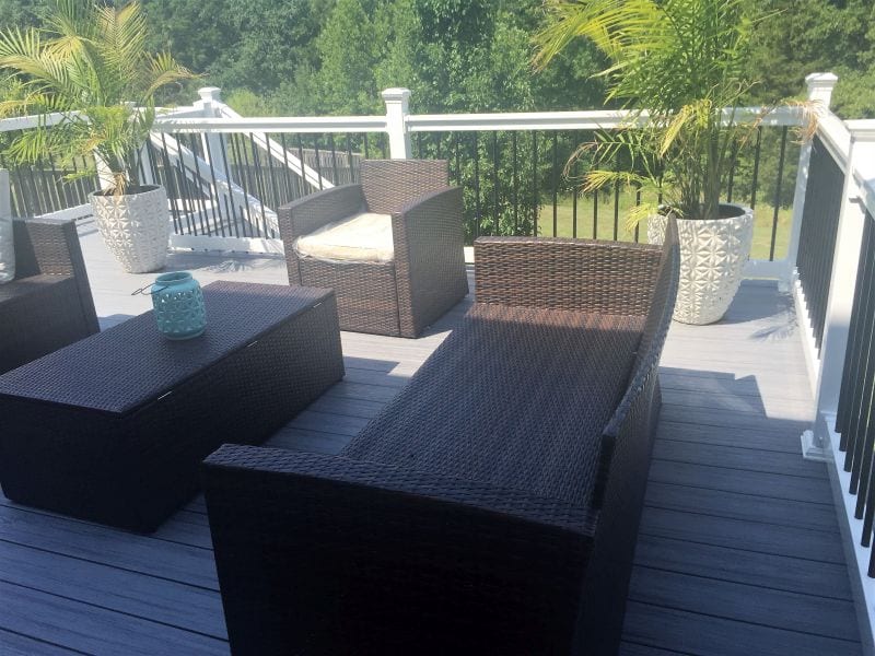 deckingMaint Free Deck & Handrail Easter Fence St. Louis