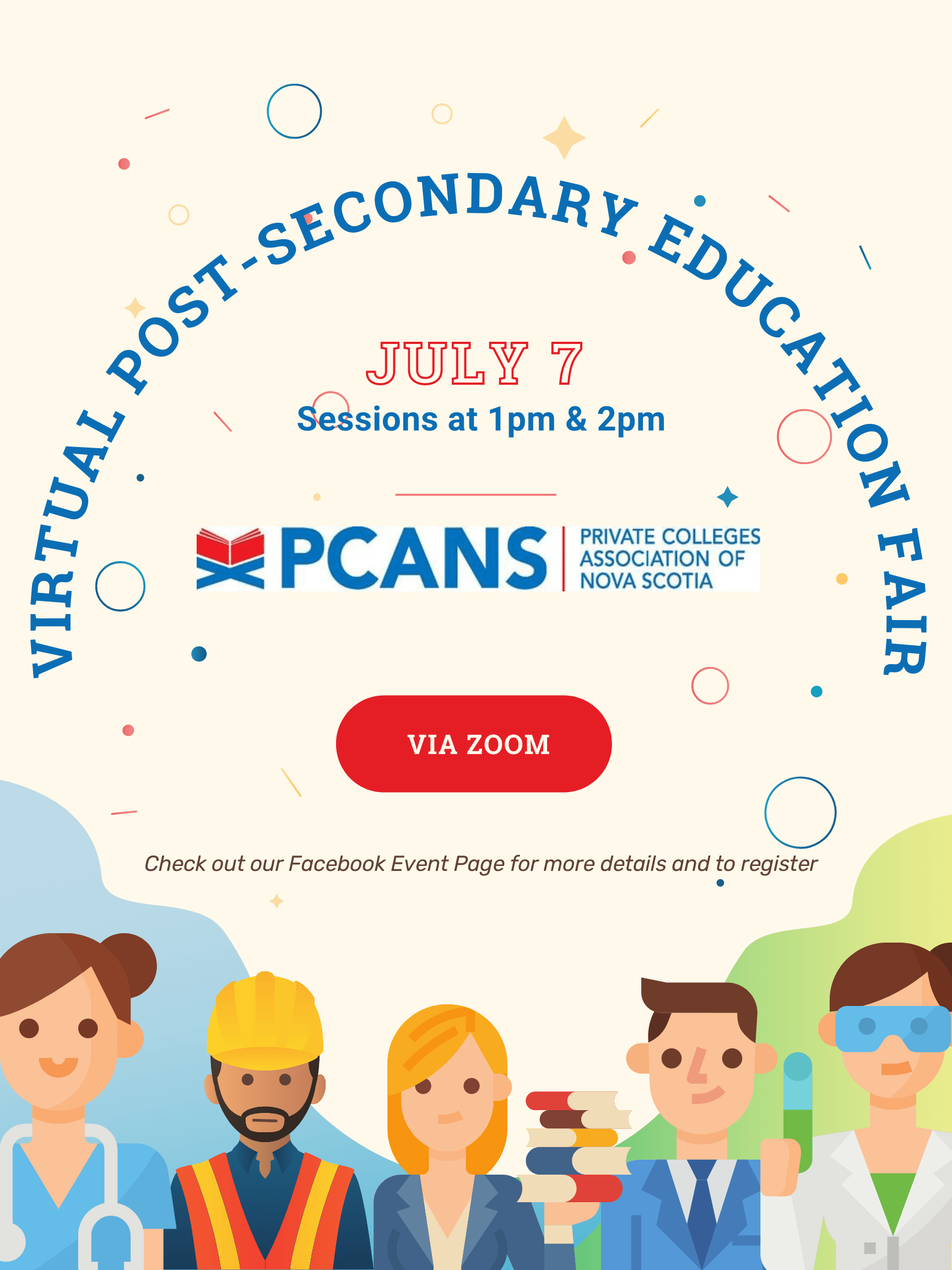 PCANS Virtual PostSecondary Education Fair Eastern College