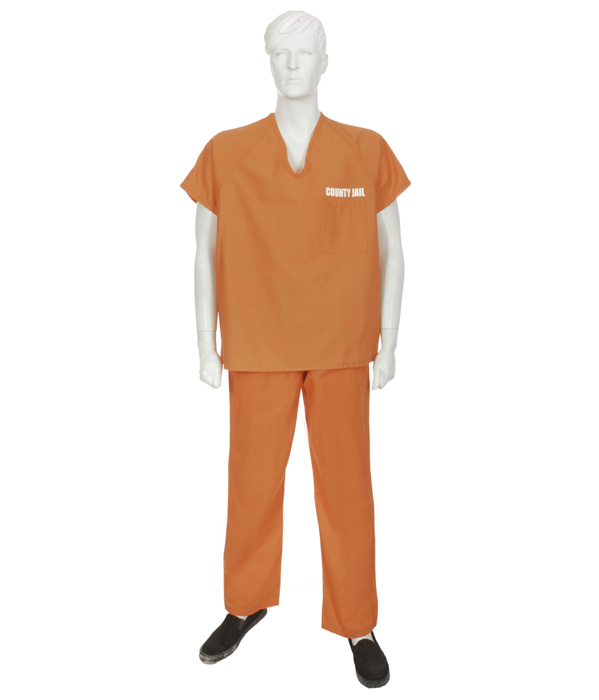 Prison Scrubs Eastern Costume
