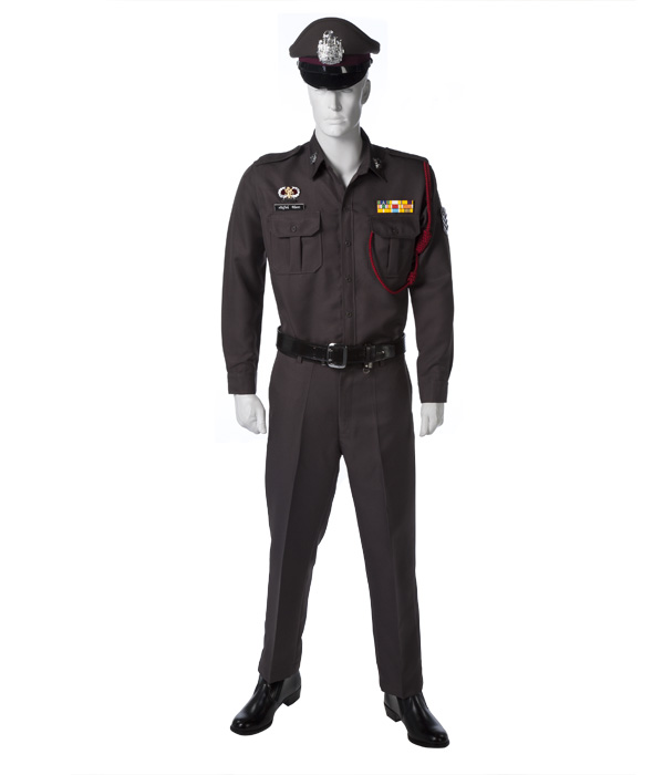 Chicago Police Officer with Service Cap Eastern Costume