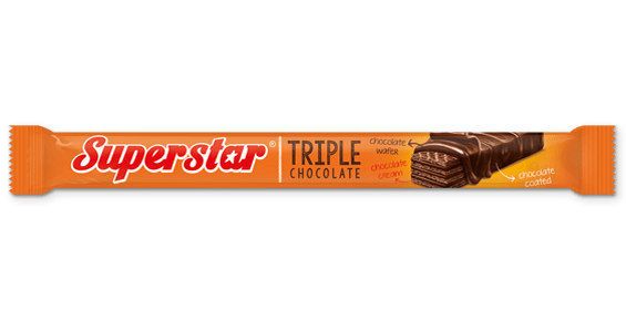 Roma Wafer Superstar Triple Chocolate – Eastern Cross Trading Co