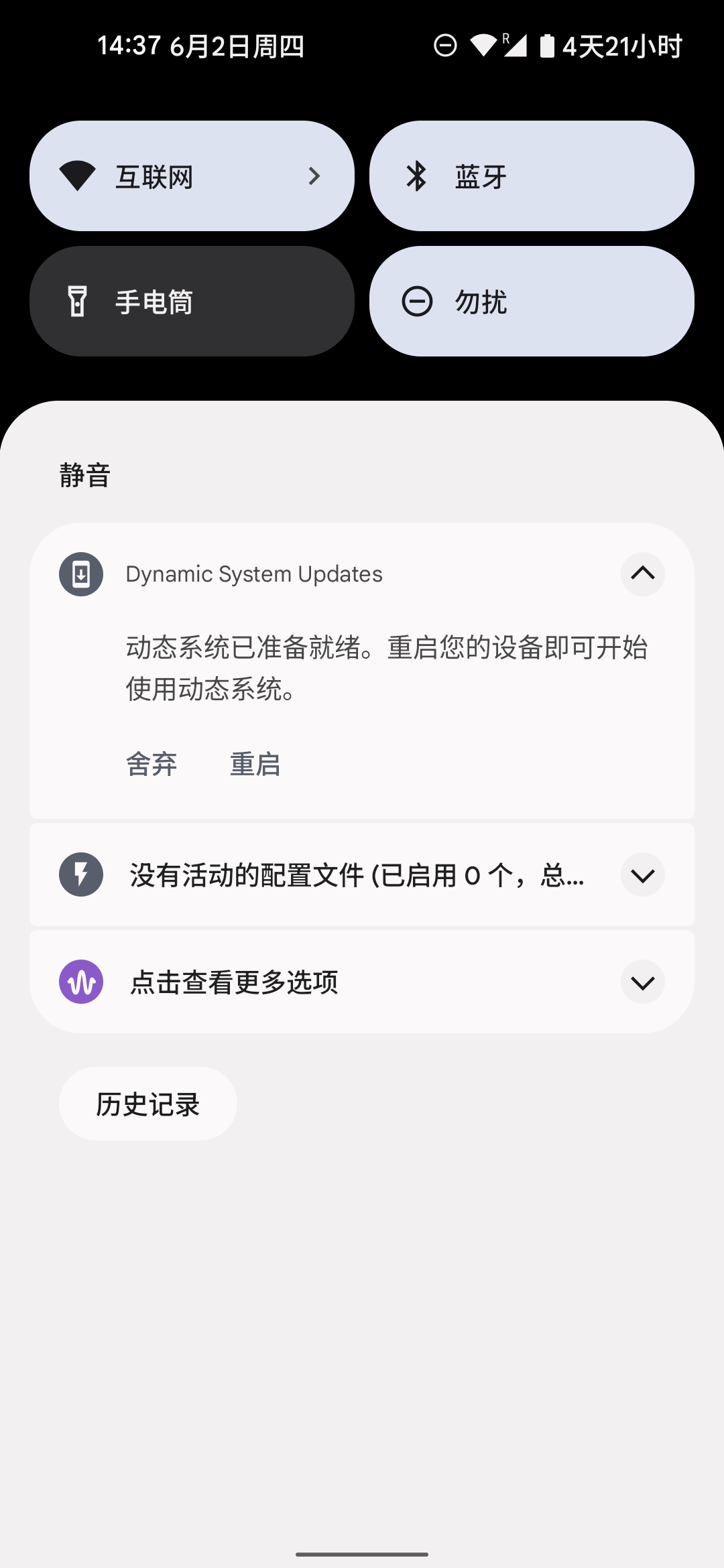 使用 DSU 尝鲜新系统 | DogDayAfternoon