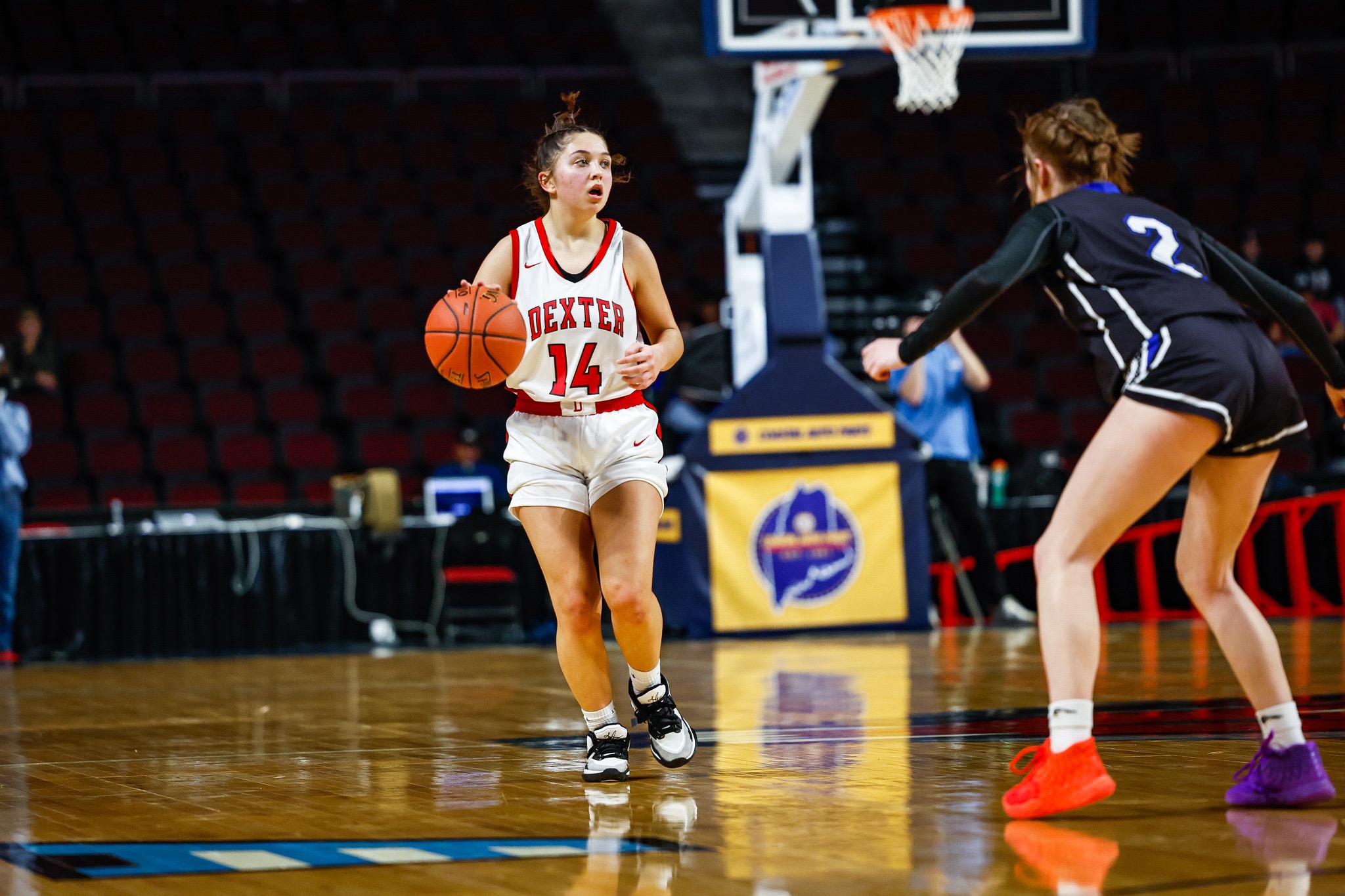 Dexter girls basketball uses balance attack in win over Orono Eastern