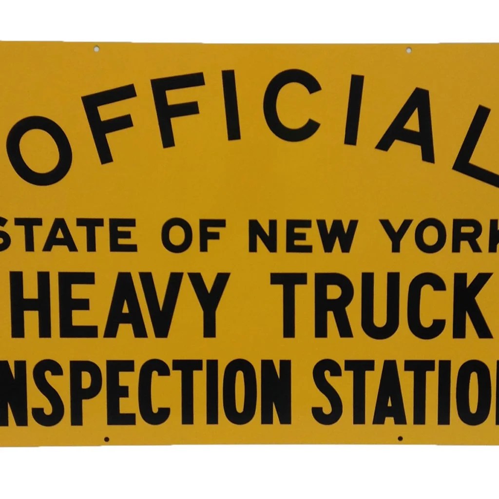 NYS Inspection Signs