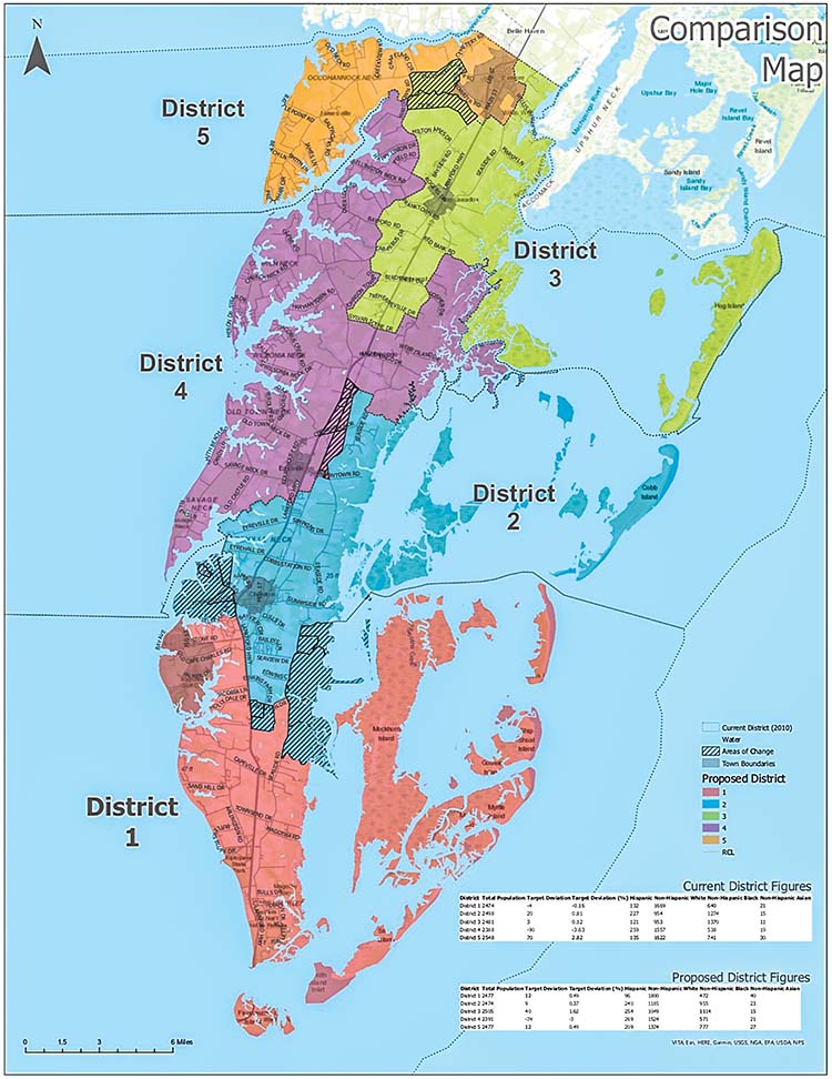 Northampton Approves New Voting Districts Eastern Shore Post