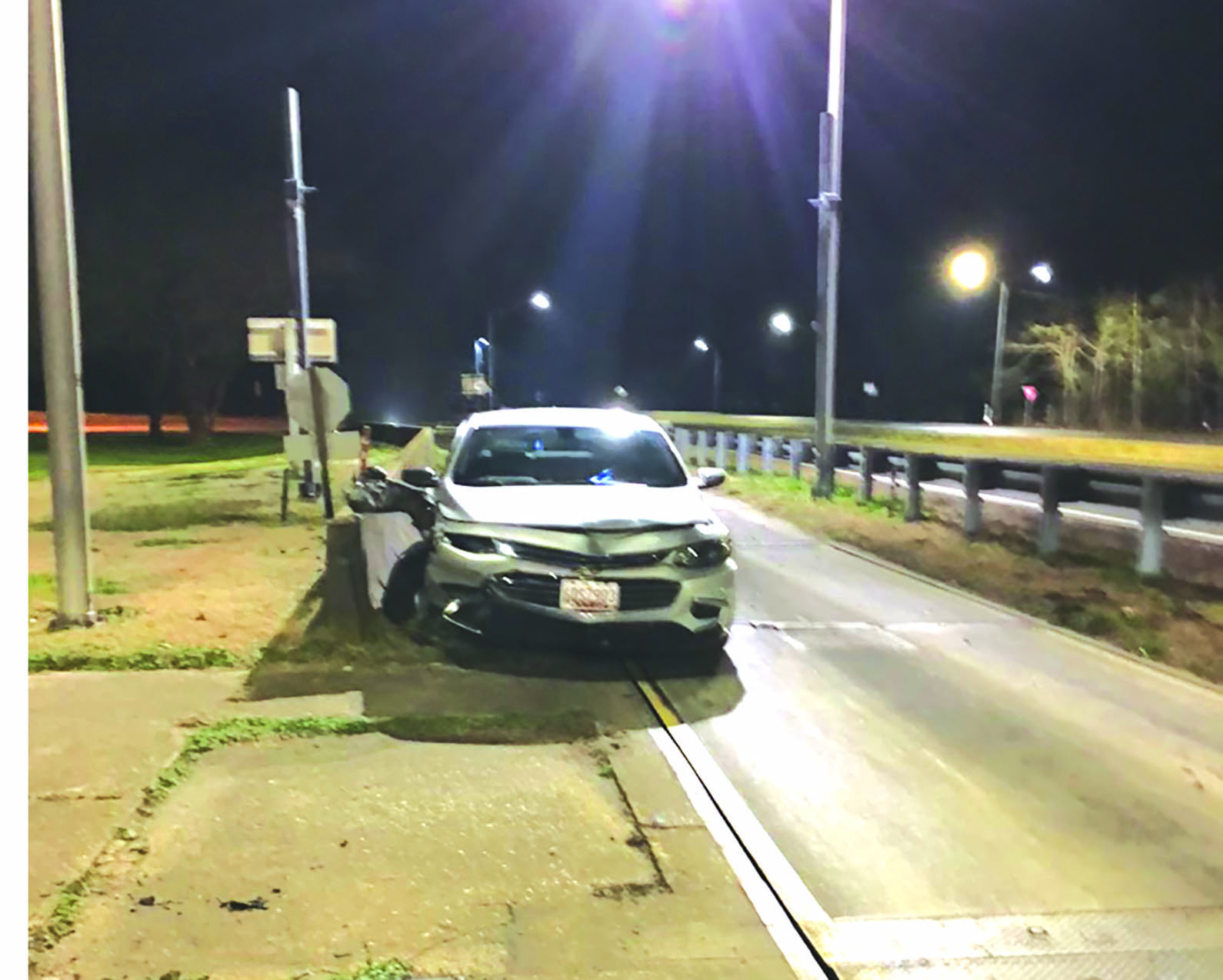 Parksley Woman Charged with DUI After Striking Utility Pole at New