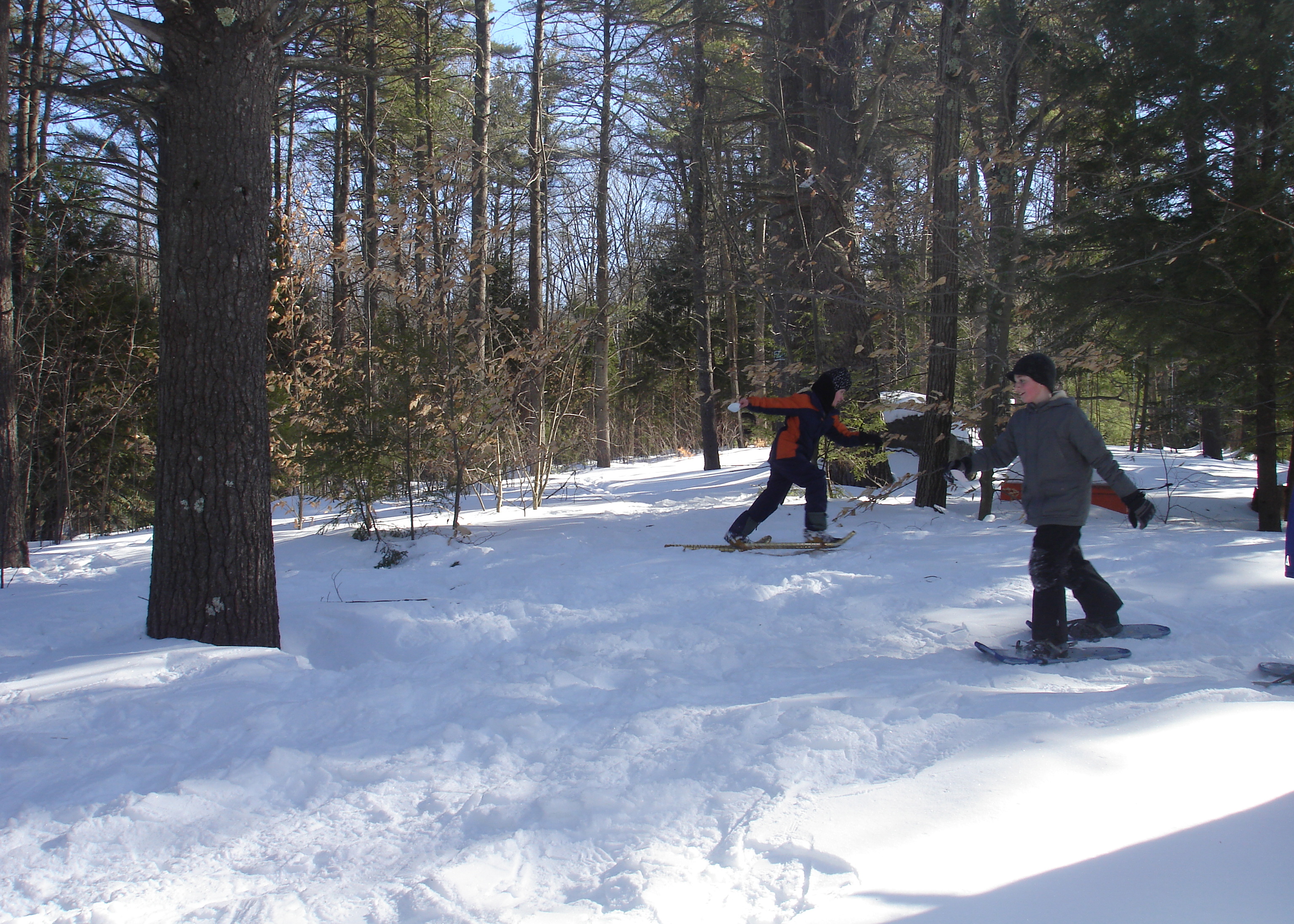 Snowshoe Games For Kids