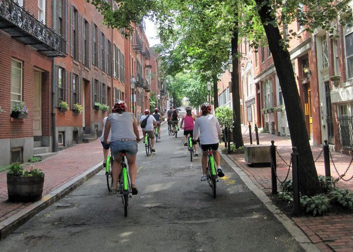 Bike in Boston Making History an Activity
