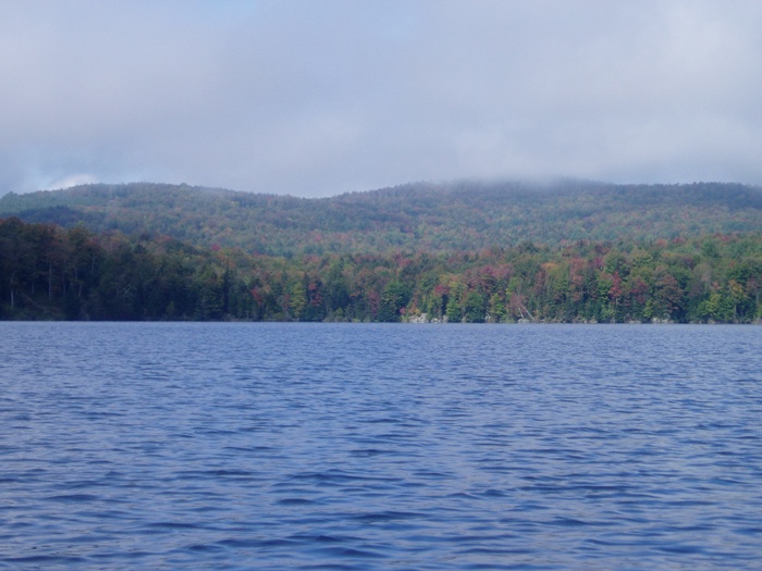 Paddling The Green River Reservoir In Hyde Park, Vermont
