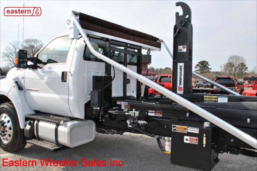 2019 Ford F750 with Swaploader SL240 Hook Lift Hoist System SOLD