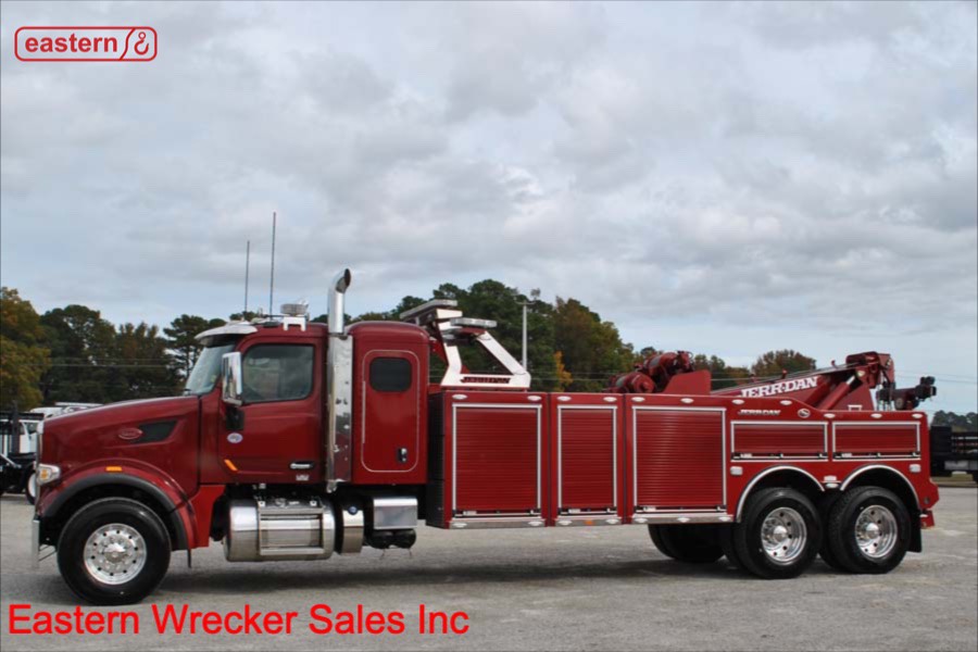 2019 Peterbilt 567 with JerrDan JD35 35ton Integrated Wrecker SOLD
