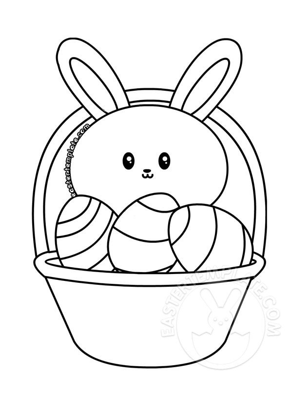 Easter Bunny Template Easter Template