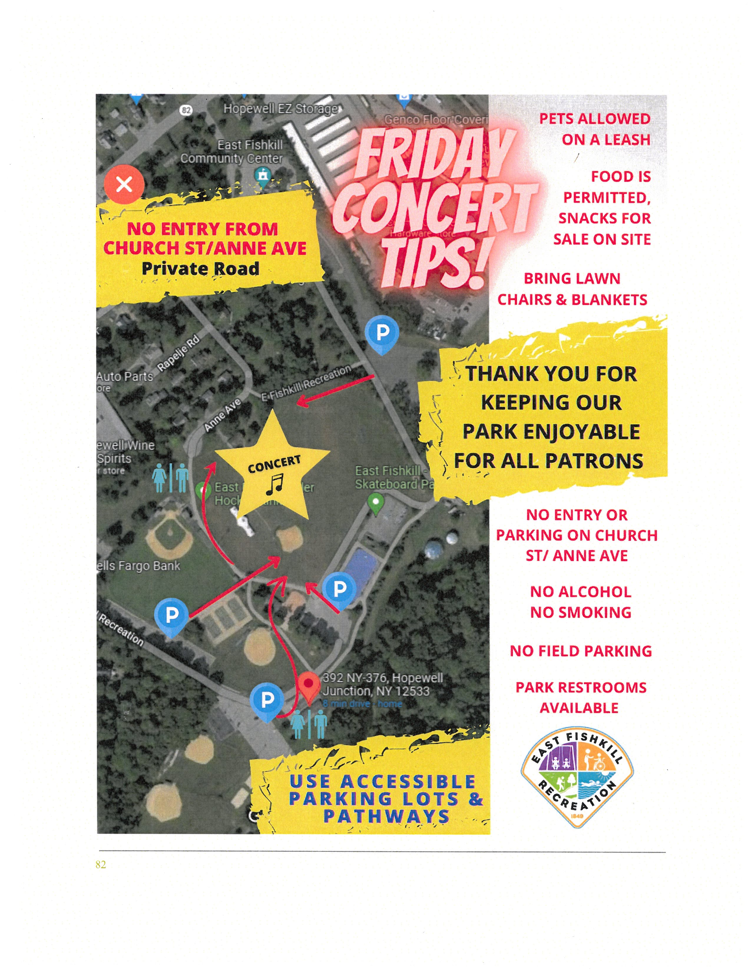 Town of East Fishkill Recreation Summer Concert Series