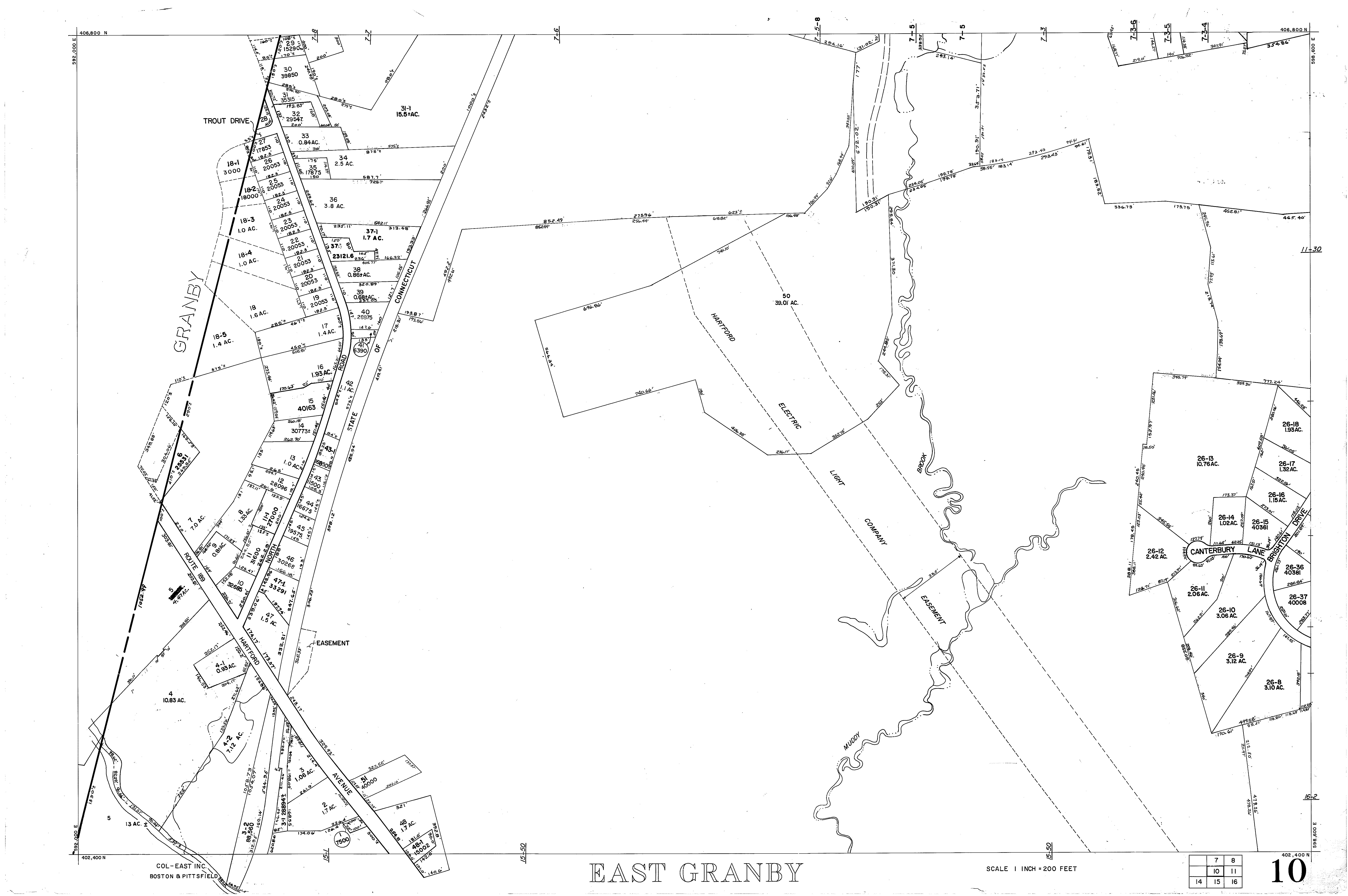Planning & Zoning Department Town of East Granby, CT
