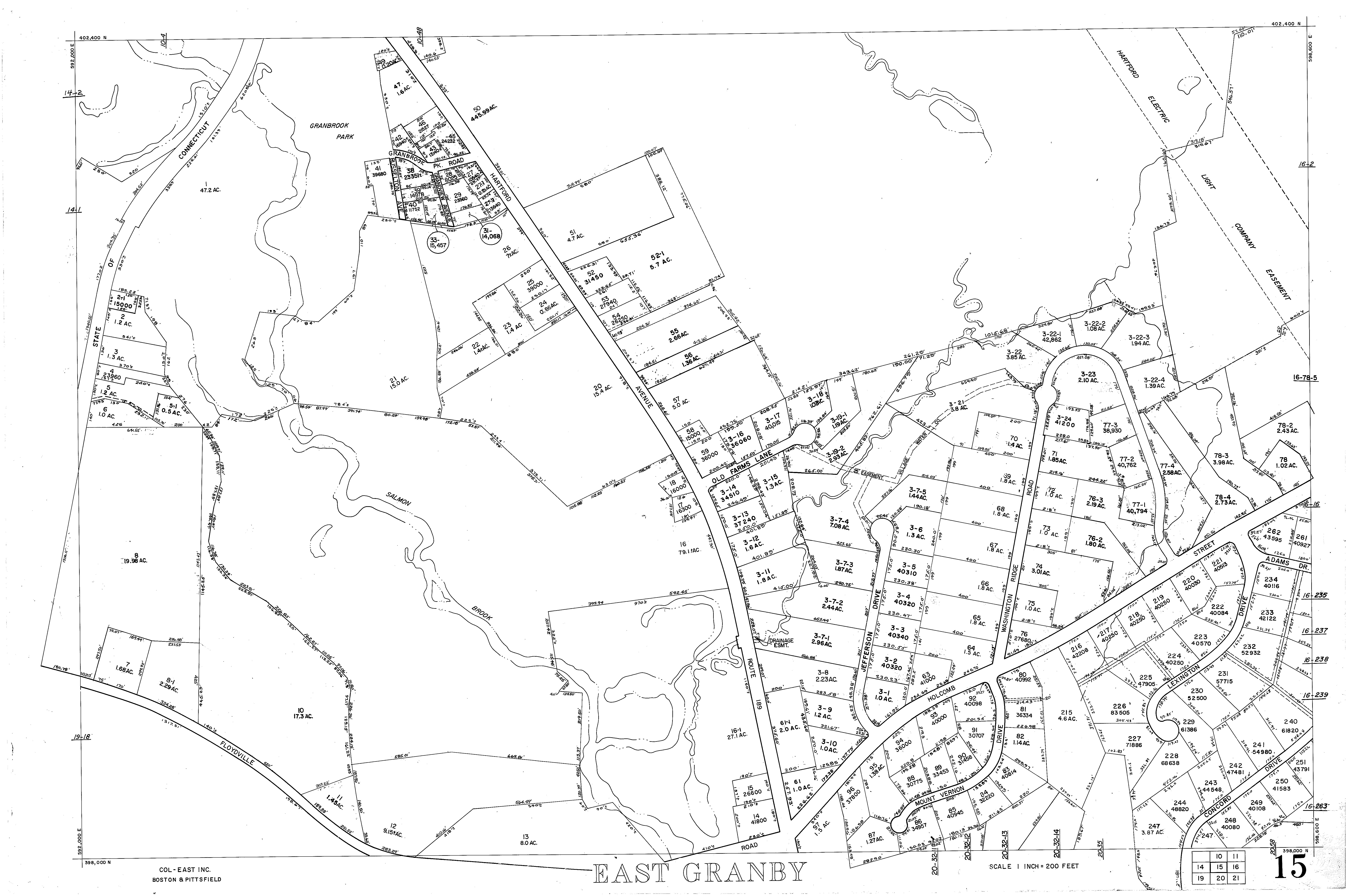 Planning & Zoning Department Town of East Granby, CT