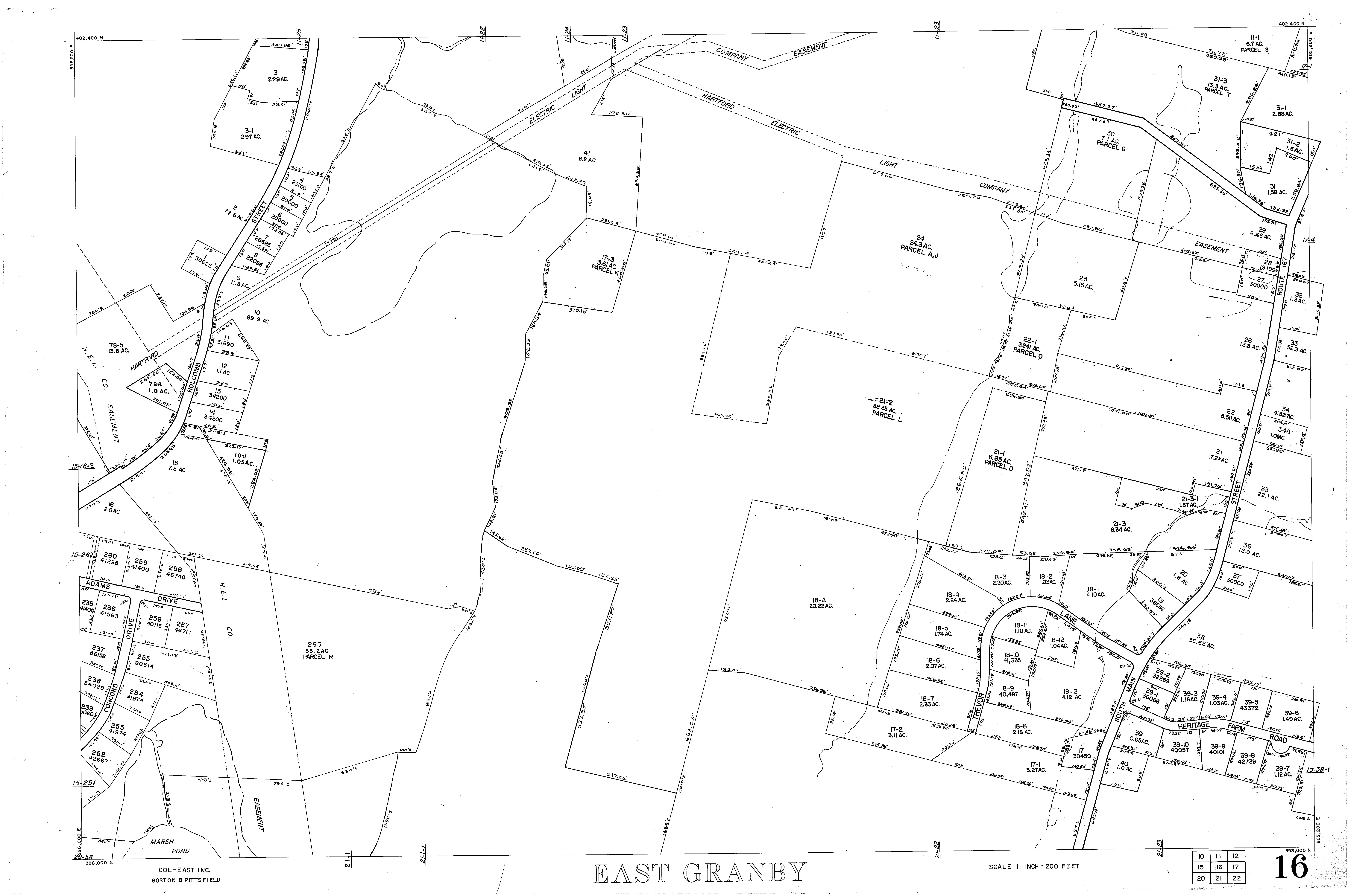 Planning & Zoning Department Town of East Granby, CT