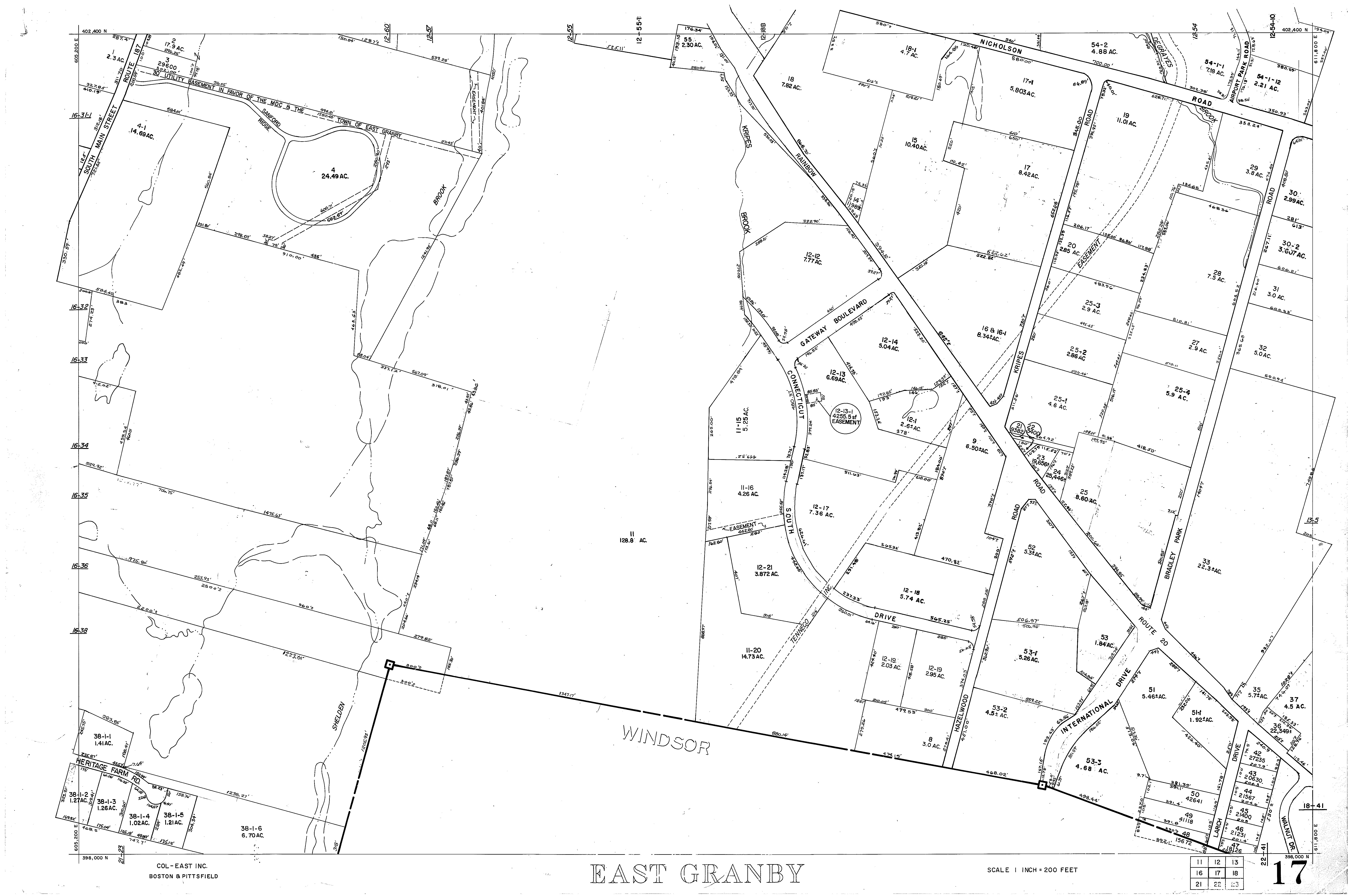 Planning & Zoning Department Town of East Granby, CT