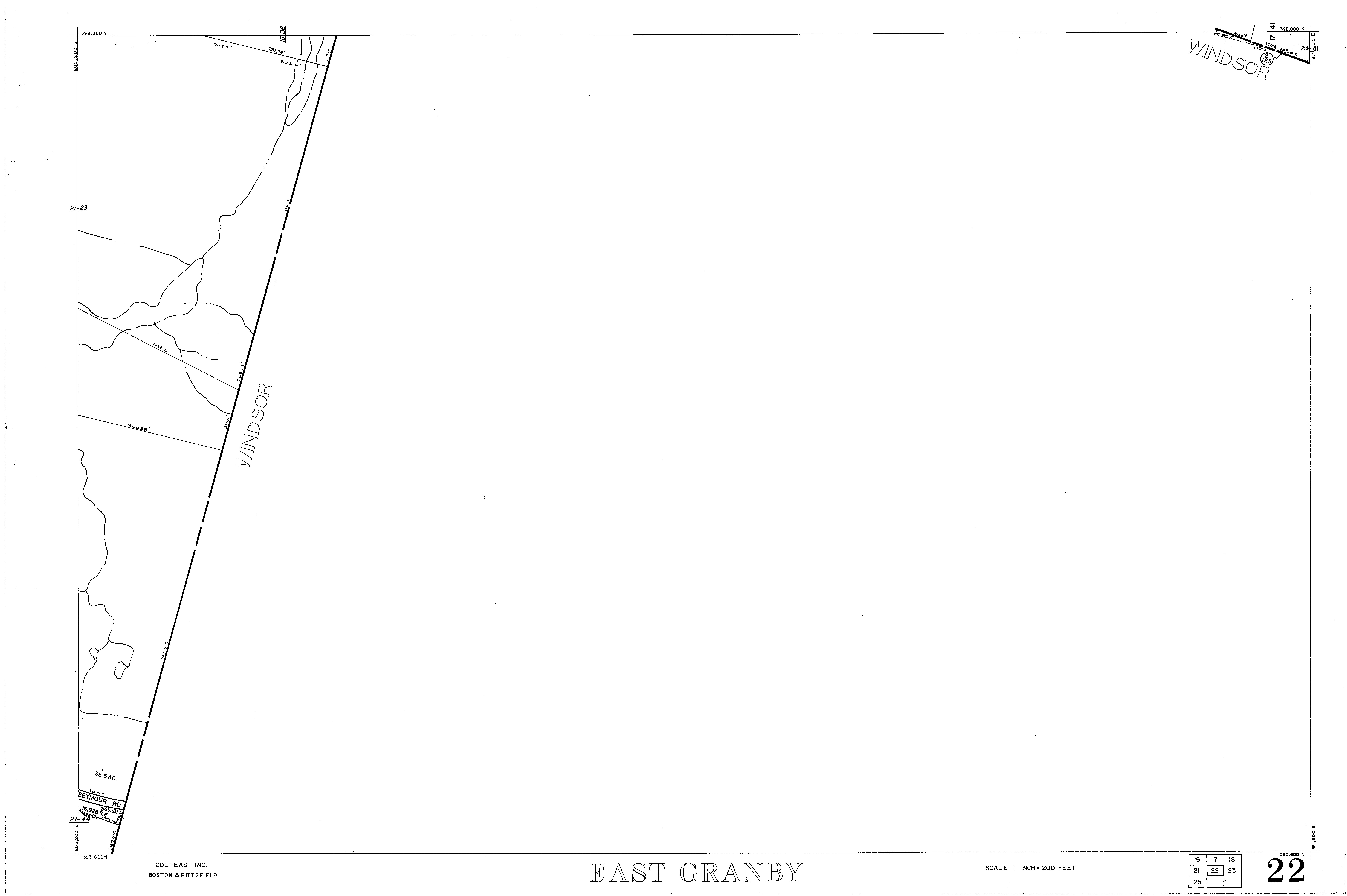 Area Maps Town of East Granby, CT
