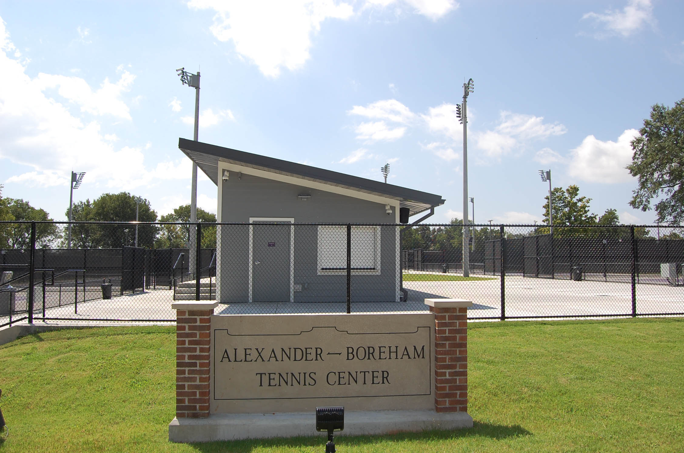 University of the Ozarks Athletics Phase I Tennis Courts East