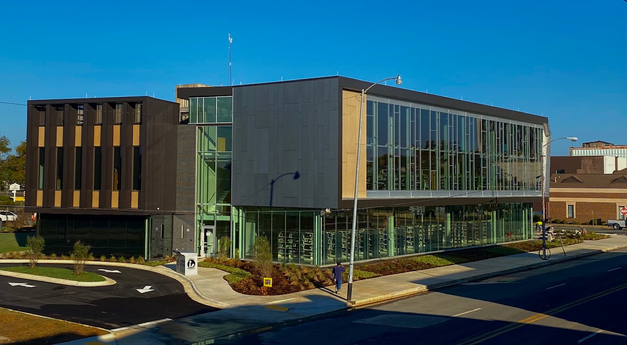 Pine Bluff Main Library East Harding Construction