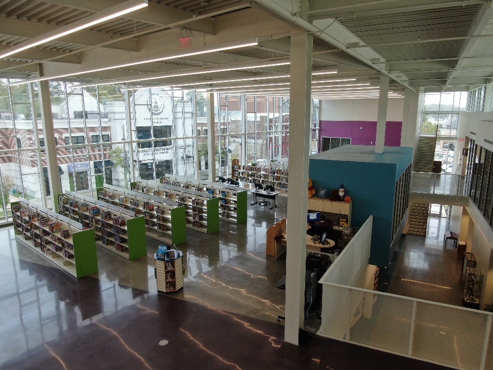 Pine Bluff Main Library East Harding Construction