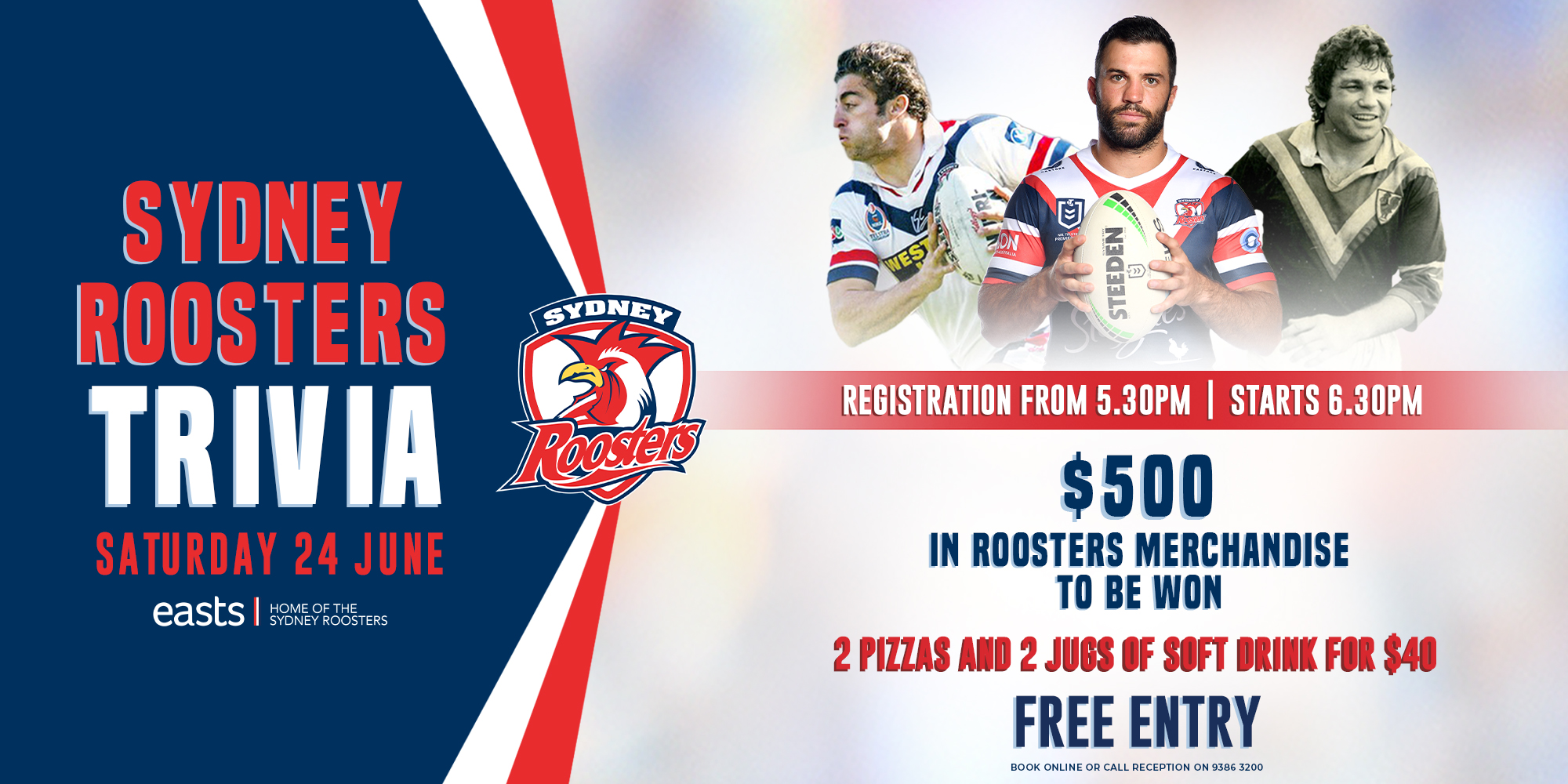 ROOSTERS TRIVIA Easts Bondi Junction